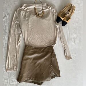 K Pop crew neck wool top